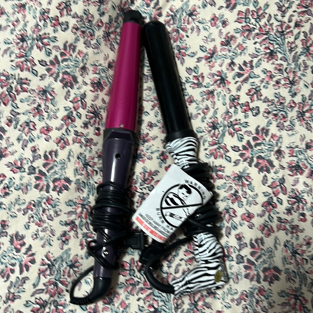 Remington hair wand, and ISO brand hair wand. $10 for both.